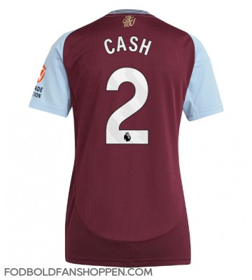 Aston Villa Matty Cash #2 Hjemmebanetrøje Dame 2024-25 Kortærmet